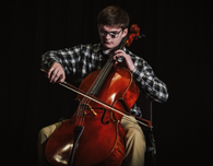  student playing cello